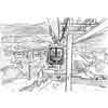 「広島短距離交通　瀬野線」解説ページ《鉛筆画》