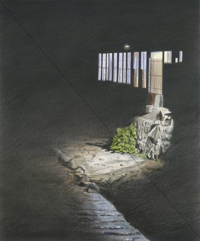 オリジナル色鉛筆画