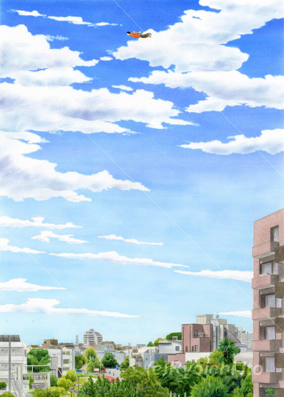 オリジナルのナンセンス・ファンタジーイラスト